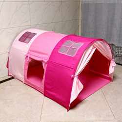 Children's Bed Tent Princess Bed Curtain Girl Indoor Boy Bunk Bed Anti-Fall High and Low Bed Decoration Separate Bed Artifact