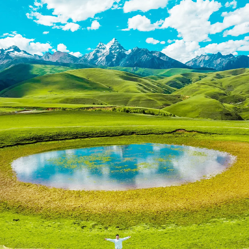 【私家团】成都出发理塘巴塘格聂之眼措普沟格聂南线5天4晚-住5钻