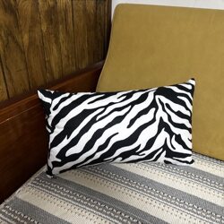 Nordic Long Sofa Black and White Backrest Living Room Cushion Pillowcase Pillow Office Bedside Modern Chair Cushion