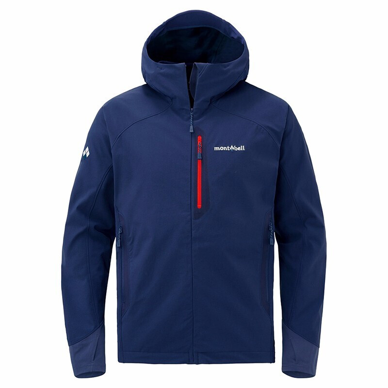 Montbell Men's Softshell Jacket - Hiking, Camping, Warm & Windproof