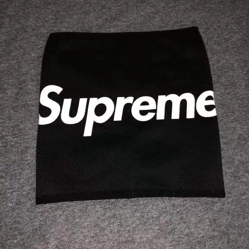 Supreme 15FW Fleece Neck Gaiter 黑色加绒羊毛围脖脖套-Taobao