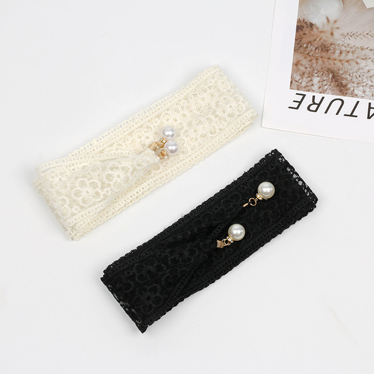 SUEIANNMN Corset Serre-taille Large Bande élastique Nouée Ceinture En Cuir Souple Réglable Noir