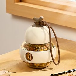 Creative Medicine Box, Portable Medicine Storage Box, Sealed and Moisture-Proof Small Medicine Bottle, Portable Health Care Product Packaging Box