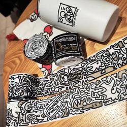 Humor Punch Art Graffiti Design Boxing Grappling Wraps Bandages Muay Thai Sanda Fighting