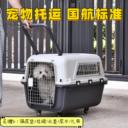 Iata Air China Pet Airline Crate for Dogs and Cats, Medium-Sized Dogs, Large Dogs, China Southern Airlines, China Southern Express Airlines, China Eastern Airlines Standard Shipping Crate