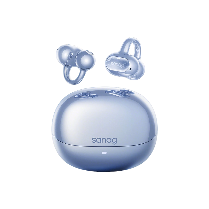 SANAG塞那S8S AI耳夹式蓝牙耳机通话降噪支援AI翻译