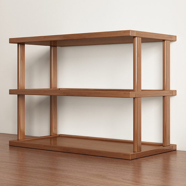 Desktop storage rack, desk bookshelf, office workstation, multi-layer ...