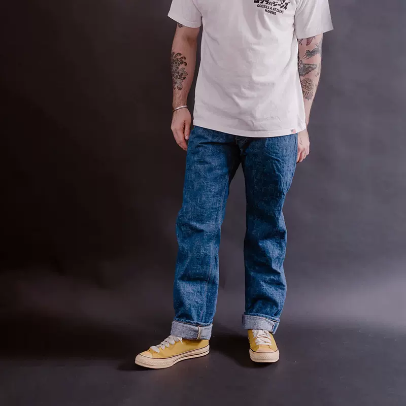 STUDIO D'ARTISAN 45th 奄美泥染18oz.デニムパンツ 31 STUDIO D