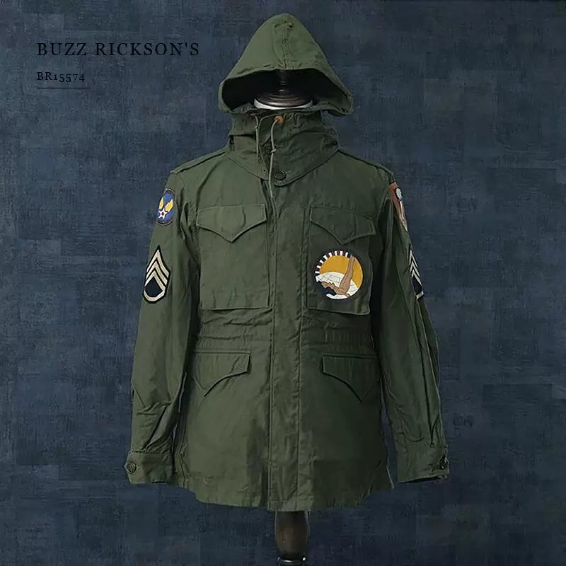 BUZZ RICKSON'S日制BR15574 M-1943 驼峰航线军事野战夹克外套