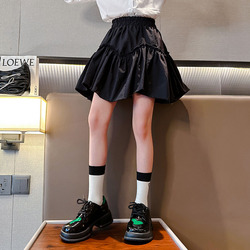 Girls' Short Skirt Skirt 2023 Summer New Fashionable Foreign Style Children's Skirt Summer Dress Tutu Skirt Flower Bud Skirt