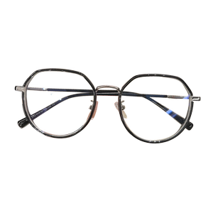 Korean edition tide glasses box circular myopia female anti -blue light anti -radiation facial face face face small ins mirror frame male