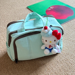 Thin, Compact, Large-Capacity, Portable, Waterproof, Multi-Functional Storage Cosmetic Bag, Travel Bag, Toiletry Bag (Without Accessories)