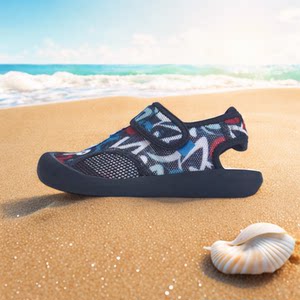 Li Ning Children's Sports Sandals Boys 2024 New Summer Summer Boys Shoes Big Children Baotou Beach Shoes
