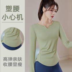 Yoga Clothes for Women, Autumn and Winter 2025 New Style, Pilates Morning Running Professional Training Sports Tops, Fitness Long-Sleeved Suits