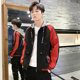 Spring and Autumn Men's Hooded Jacket Coat Korean Style Teen Sports and Casual Baseball Suit Jacket Couple Jacket Couple Jacket