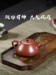 Yishatang Yixing cát tím nồi nguyên chất handmade quặng thô downslope bùn luyện đá muỗng nồi hộ gia đình trà ấm trà đất làm ấm tử sa bộ ấm chén gốm tử sa 