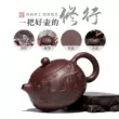 Yixing gốc khoáng tím nồi đất sét bùn tím đống rồng Xishi nổi tiếng tinh khiết handmade ấm trà hộ gia đình kung fu trà bộ chén tử sa ấm trà tử sa cổ 