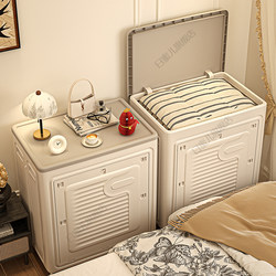 Quilt Storage Box for Home Use, Foldable, Extra-Large Capacity, Seasonal Clothing Organizer, Flip-Top Storage Cabinet, Clothing Storage Solution