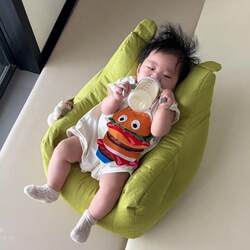 Baby Learns to Sit on Sofa, Baby Drinks Milk Recliner, Baby Sofa Can Recline and Sleep, Special Lazy Seat for Young Infants