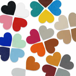 Self-adhesive love thin fabric cotton cloth stickers sofa down jacket pants repair decorative holes hole stickers