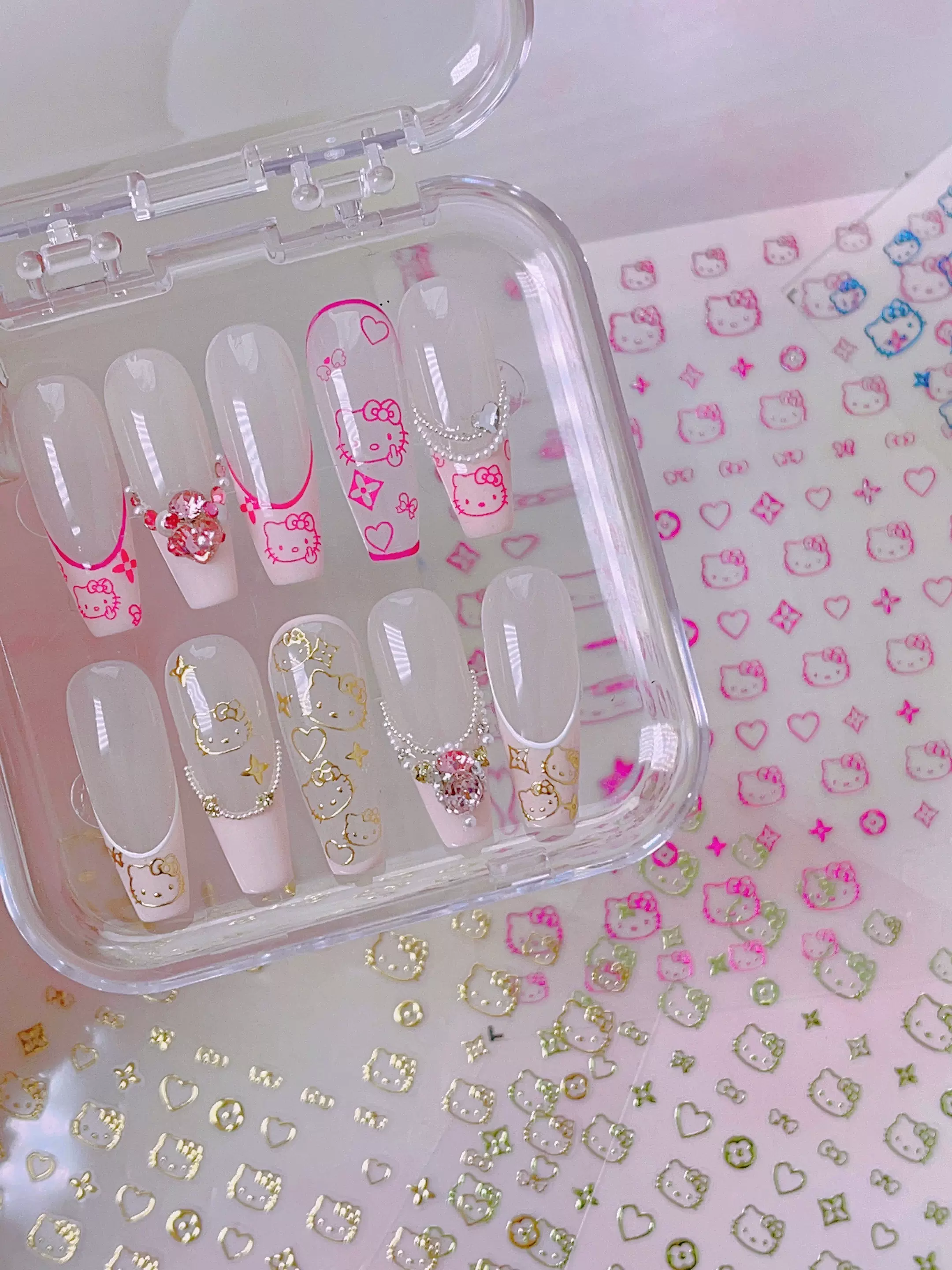 Hello Kitty 中指
