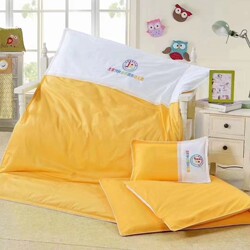 Kindergarten Three-Piece Quilt Set, Children's Six-Piece Bedding Set, Baby Crib Pure Cotton Bedding, Baby Nap Supplies for Entering Kindergarten