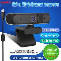 Camera 12m 1200W Hd Webcam with Microphone Video Call Camera