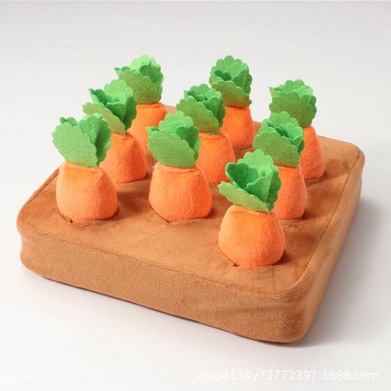 Baby Parallel Early Teachers Enlightenment Dap Radish Delivery Toys Dog and Cat Interactive Toys Baby Pet Doll