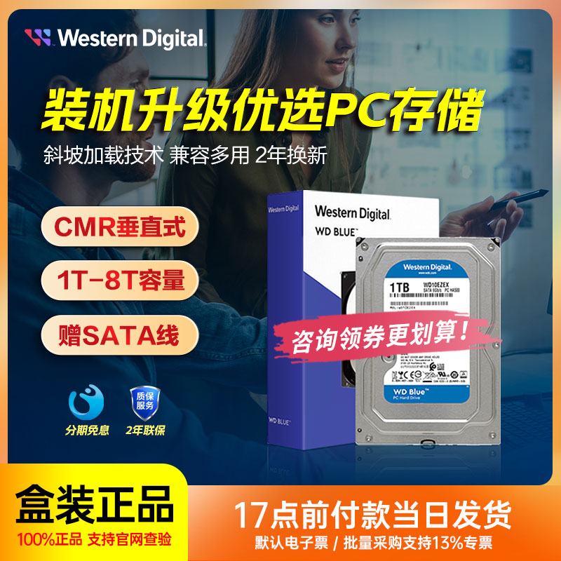 WD WESTERN DIGITAL 1T ο ũž ǻ CMR Ʈ 2T  ϵ ̺ SATA WESTERN DIGITAL  ũ 4T-