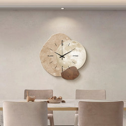 Wall Clock for Living Room 2026 New Model Light Luxury High-End Clock Wall-Mounted Modern Simple Elegant Creative Decorative Painting Clock