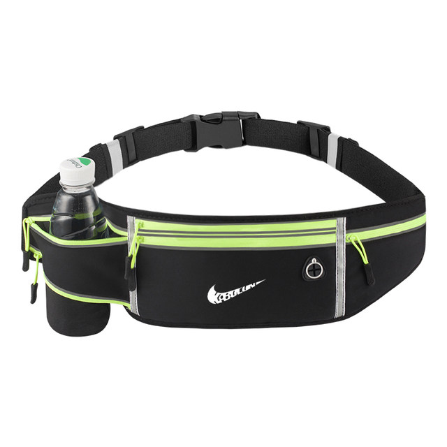 Running waist bag mobile phone bag sports equipment water bottle women ...