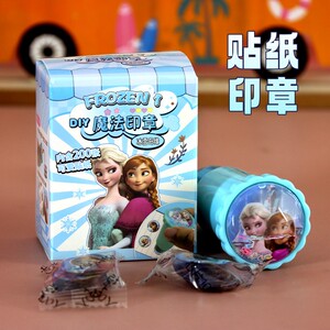 
Princess Elsa Sticker Children's Toy Cartoon Reward Frozen Stamp Magic Seal Queen Elsa Sticker