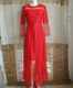 Charming new lady sexy see -through long -sleeved long -sleeved bride bridesmaid wedding evening dress dinner wine club dress
