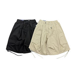 Japanese street hip-hop work clothes loose casual shorts