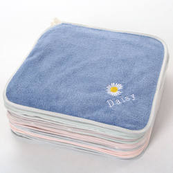 Small Square Towel, Absorbent, Quick-Drying, Non-Shedding, Household Children's Face Towel, Hanging Hand Towel
