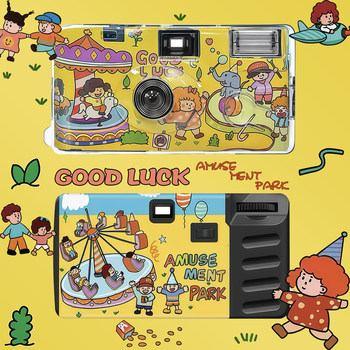 
Let's go for a walk together and get married with disposable film camera