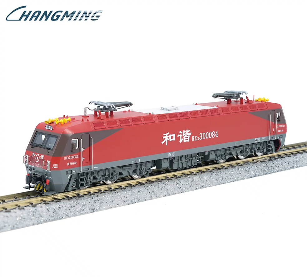 人気国産中国　長鳴火車模型工作室　HXD3（和諧電3）型電気機関車　盒盤（0457号機）　東芝 外国車輌