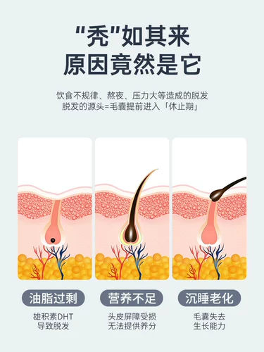 Tongrentang, водостойкий шампунь, экстракт с имбирем, антиалопеция