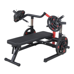 Home Folding Fitness Bench for Chest Exercises, Barbell Press Bench with Safety Belt Protection, Multifunctional Weightlifting Bench, Bench Press Machine