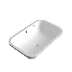 Punail Deep Basin Under-Counter Basin for Home Bathroom Ceramic Washbasin Balcony Handwashing Basin Single Basin