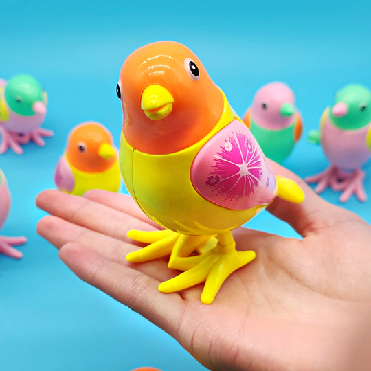 Juguete De Cuerda Búho Caminante - Animal De Relojería Sin Pilas Para Niños (8 Cm)
