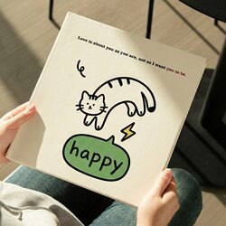 Self-Adhesive Laminated Photo Album, Commemorative Album, Large-Capacity Photo Storage Album for Families, DIY Photo Album for Couples