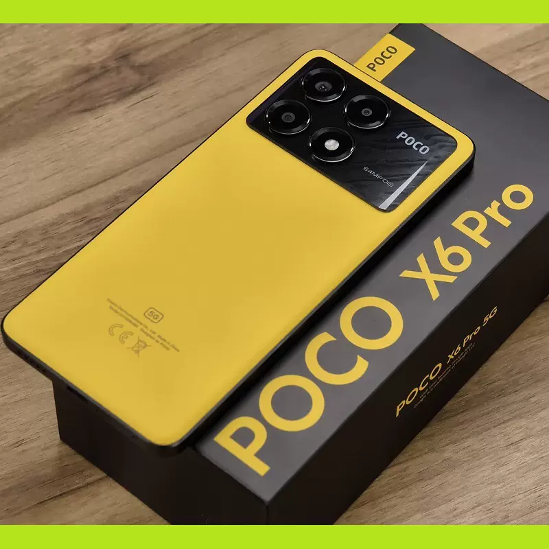 POCO X6 PRO 5G グローバル版 12GB+512GB イエロー 美品】POCO X6 Pro