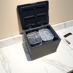 Extra-Large Epp Insulated Box, Food-Grade Thickened Take-Out Box, High-Density Foam Box, Lunch Box, Refrigerated Box for Street Vending