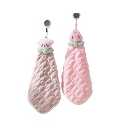 Children's cute cartoon towel kitchen bathroom bathroom special high-value dry handkerchief