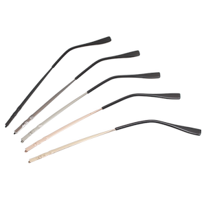 Metal glasses, legs and feet a pair of general replacement of male and female myopia, glasses frame, legs and feet accessories replacement