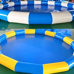 Outdoor Inflatable Water Pool, Thickened Stall Water Pool, Children's Swimming Pool, Large Mobile Water Park, Inflatable Fish Pond