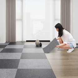 Self-Adhesive Carpet Squares for Bedroom and Living Room, Office Full Coverage Commercial Flooring, Non-Slip, Suitable for Cement Floors