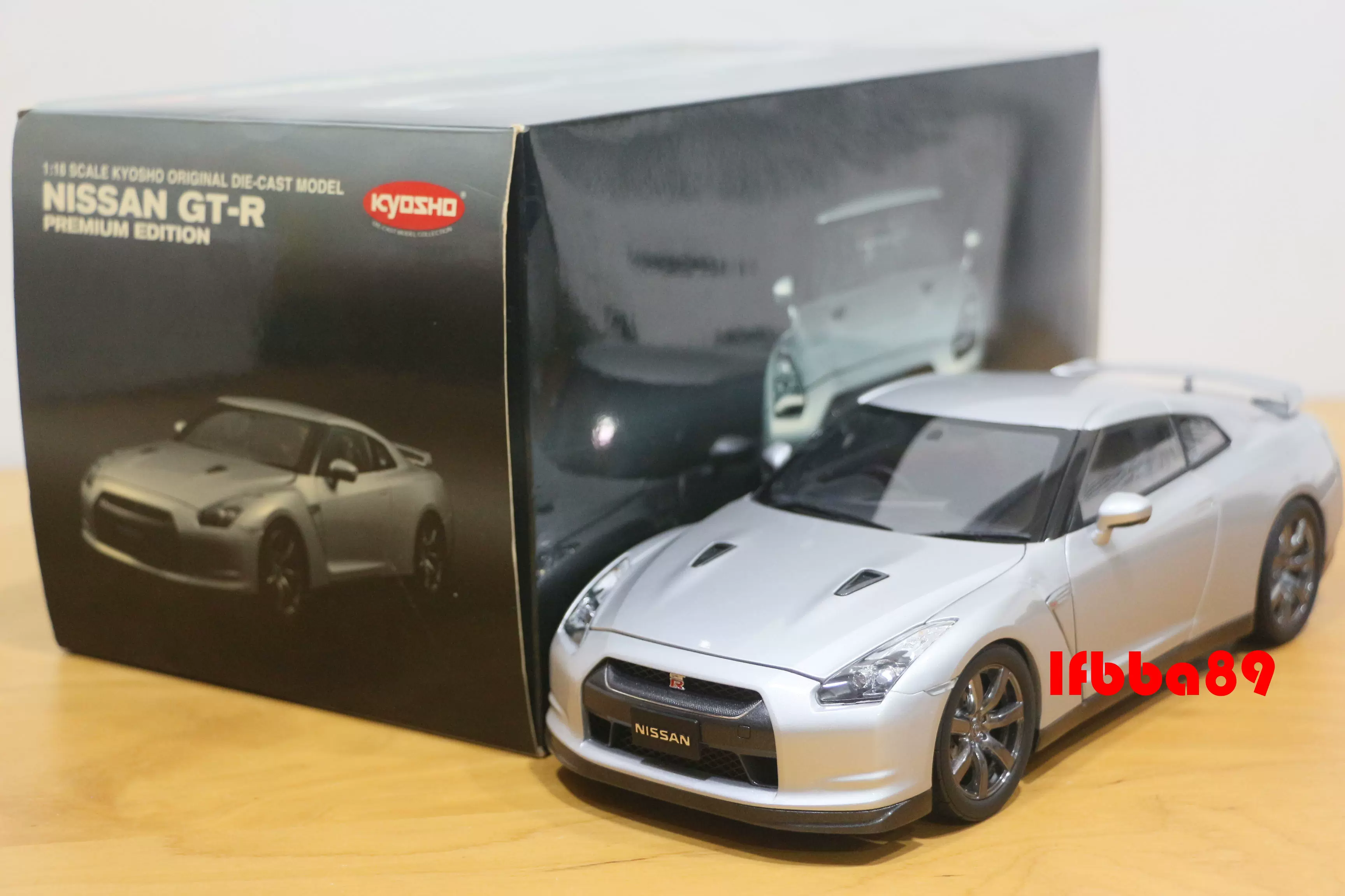 京商Kyosho 1/18 NISSAN R35 GT-R GTR 2008 RHD 右驾日产原厂-Taobao