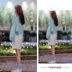 Love you Shen Xifan Xu Ruohan same style sweater cardigan blue lapel long sleeve short knitted jacket for women
